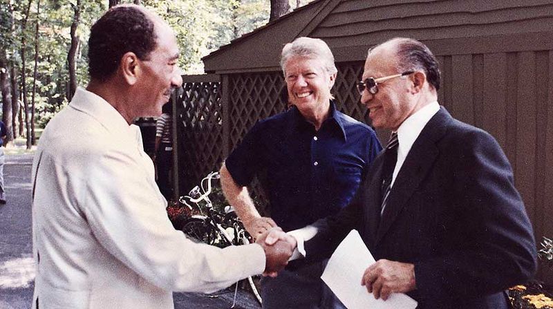 Camp David 1978: Menachem Begin, Jimmy Carter, Anwar Sadat